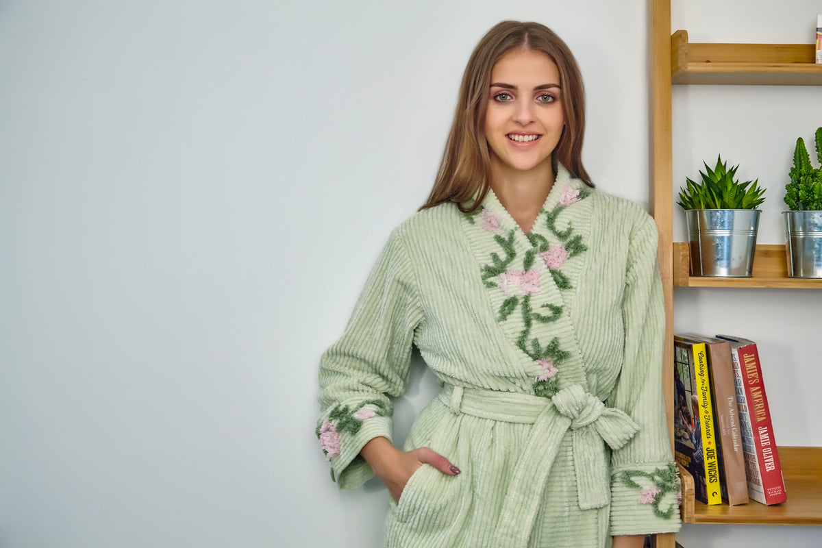Women’s Premium Chenille Robes – House Of Chenille