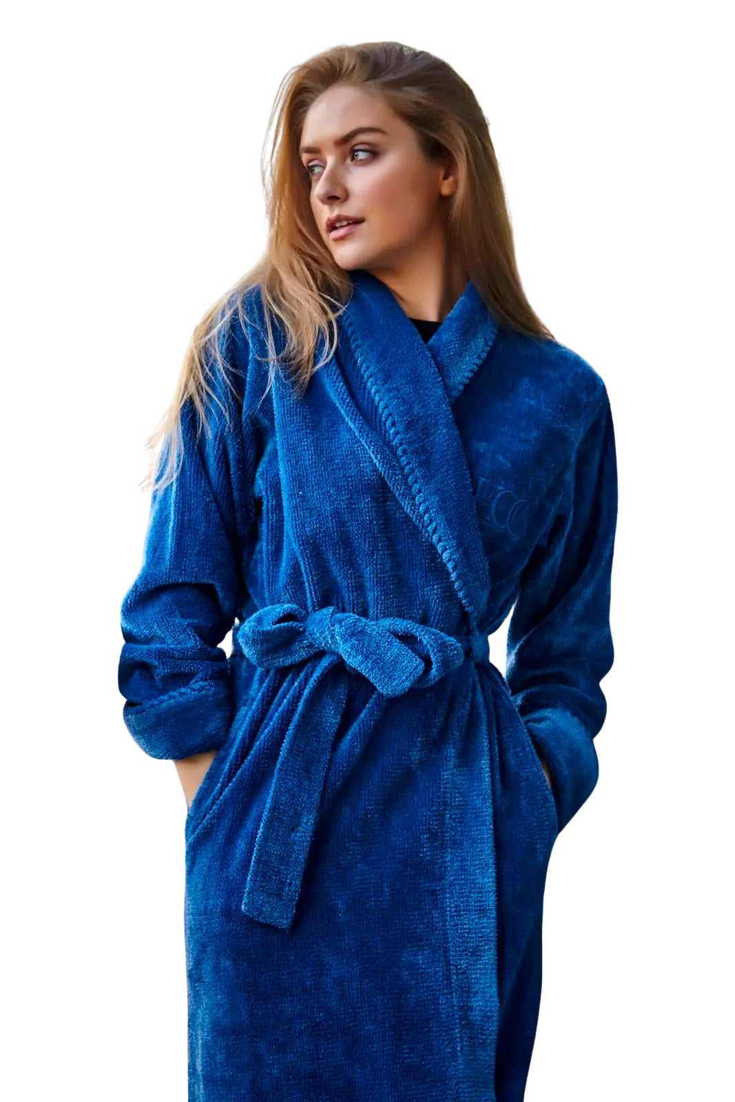 Royal Gcvo Robe HOC Signature Royal Chenille Robe – House Of Chenille